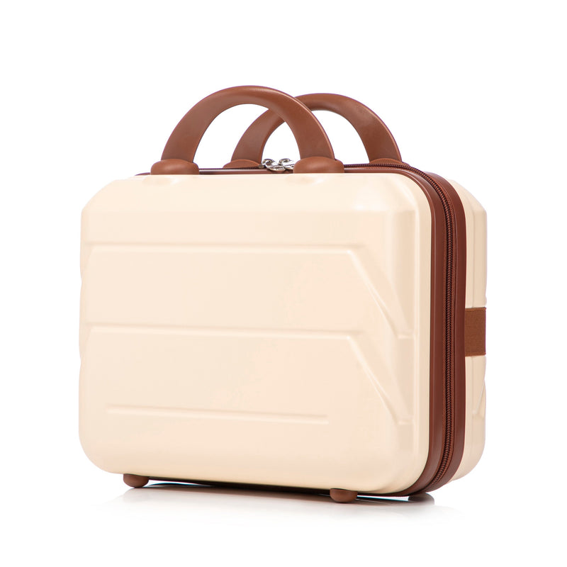 Beige 2-Piece Spinner Luggage Set with Hard Shell - Beige, photo 28 of 38