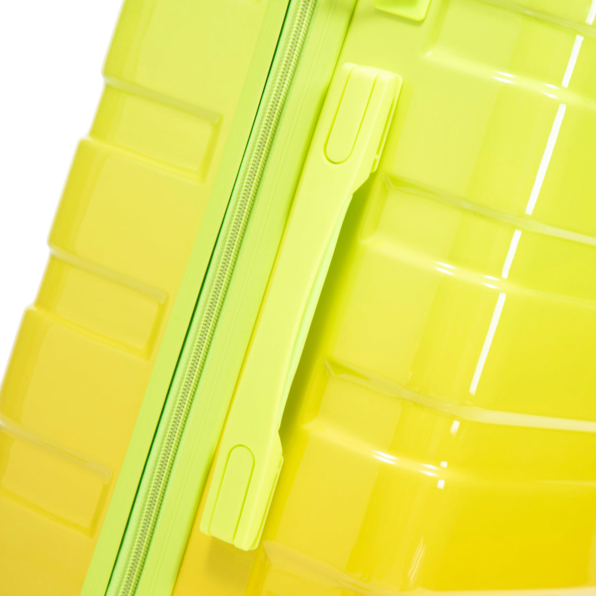 PC Spinner Wheel Luggage Set with 360° Wheels - Green + Yellow, photo 15 of 26