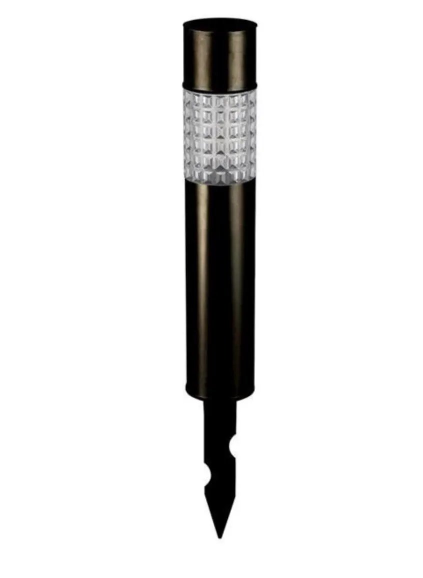 High End Modern Stainless Steel Solar Powered LED Bollard Pathway Light -15 Pack by Outdoor Solar Outlet