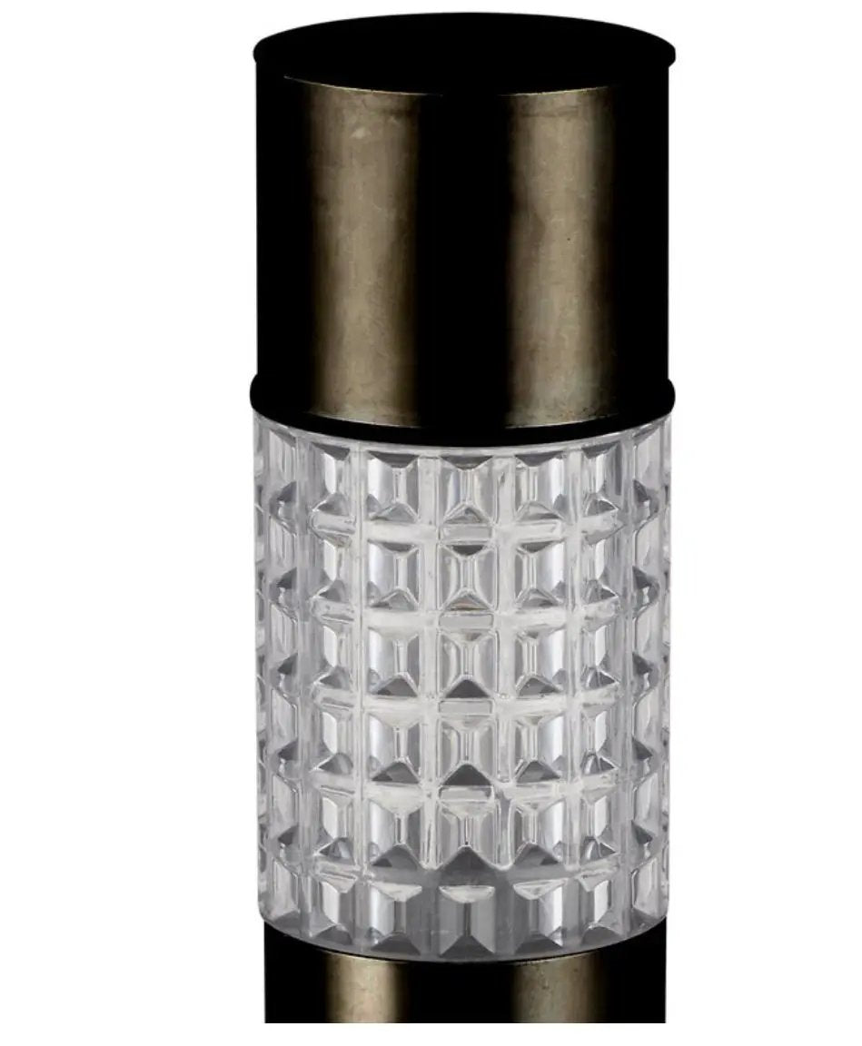 High End Modern Stainless Steel Solar Powered LED Bollard Pathway Light -15 Pack by Outdoor Solar Outlet