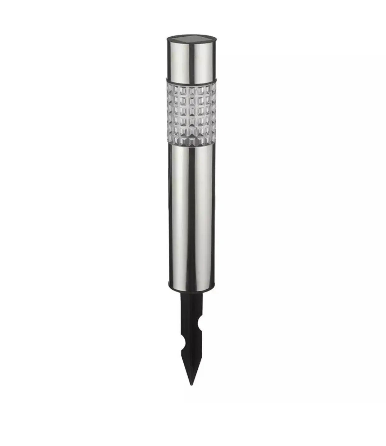 High End Modern Stainless Steel Solar Powered LED Bollard Pathway Light -15 Pack by Outdoor Solar Outlet