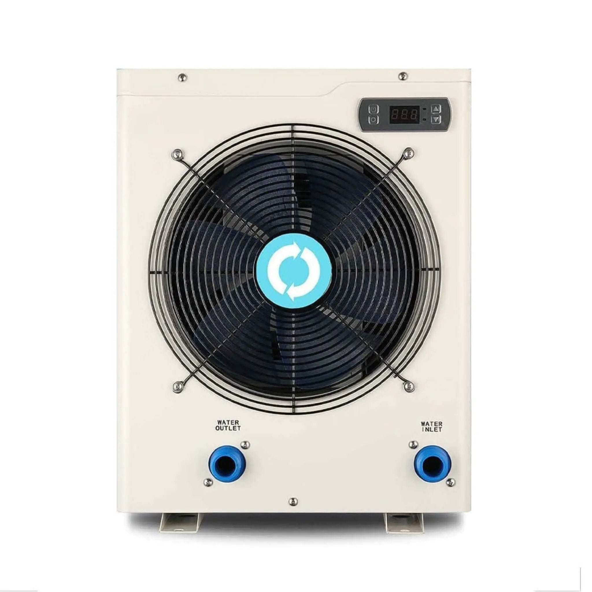High-Output 4K Gallons Electric Swimming Pool Heater Pump For Above And Inground Pools (SAK51482) by SAKSBY WHOLESALE