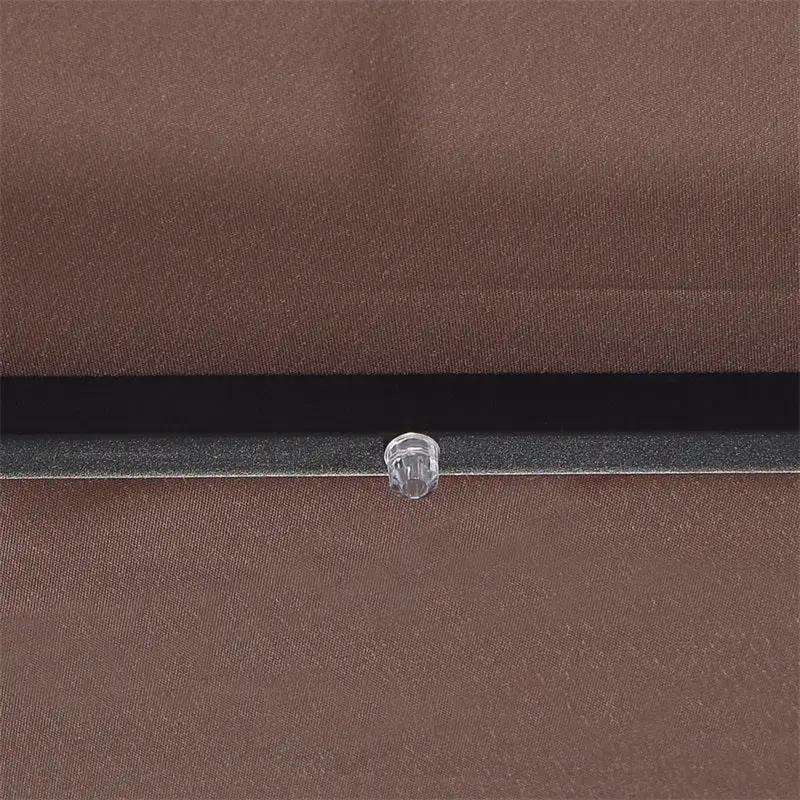High Quality 10 Ft Patio Solar Umbrella with Crank Solar-powered LED Lights 8 Firm UV Protective Outdoor Patio Beach Umbrella by Outdoor Solar Outlet