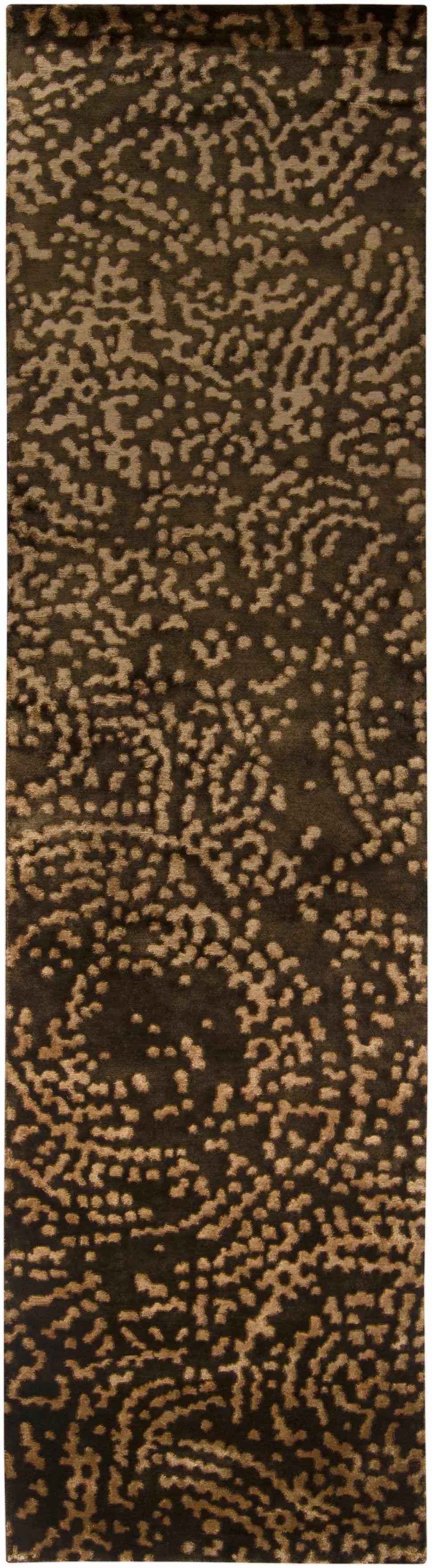 Pensacola 5x8 Brown Premium Wool&Viscose Rug - Clearance by Boutique Rugs