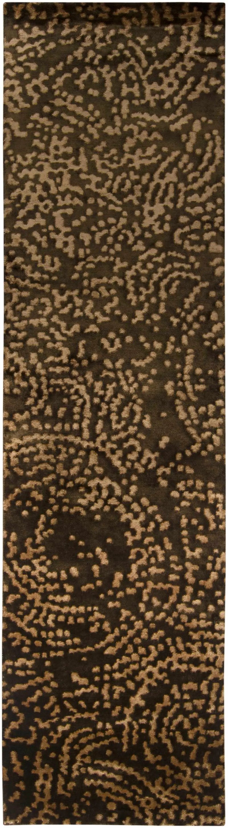 Pensacola 5x8 Brown Premium Wool&Viscose Rug - Clearance by Boutique Rugs