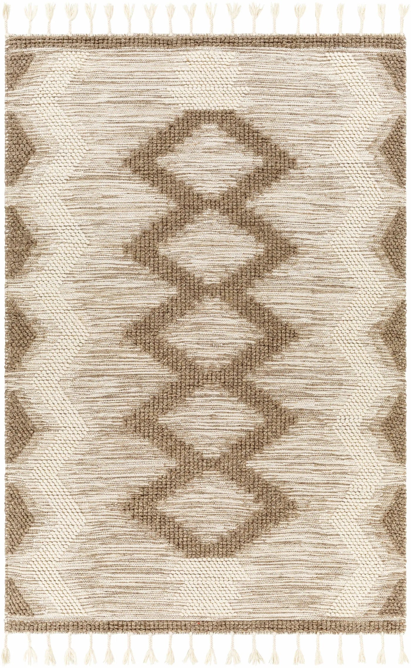 Highpoint Tasseled Jute Rug - Clearance by Boutique Rugs