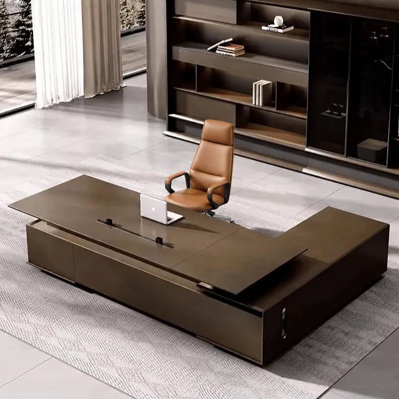Hiley · Modern L-Shaped Executive Desk, photo 8 of 19
