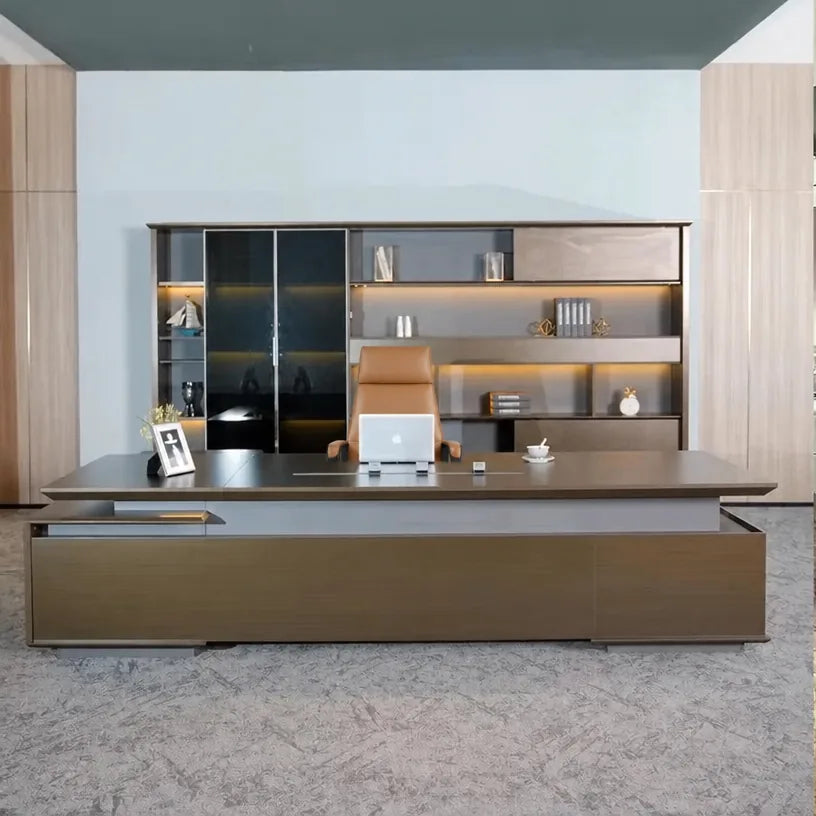 Hiley · Modern L-Shaped Executive Desk, photo 14 of 19