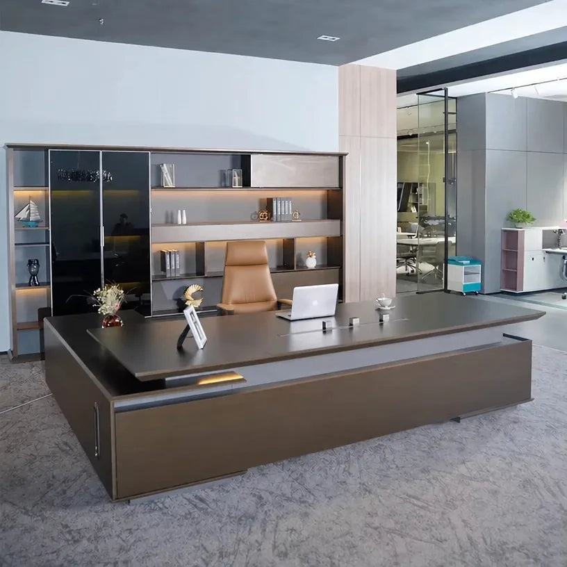 Hiley · Modern L-Shaped Executive Desk, photo 17 of 19