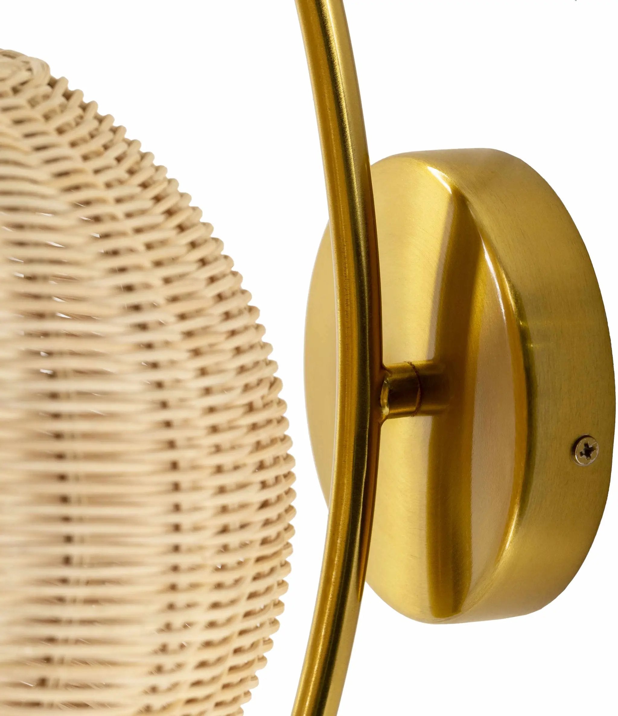 Hindang Rattan Wall Sconces by Boutique Rugs