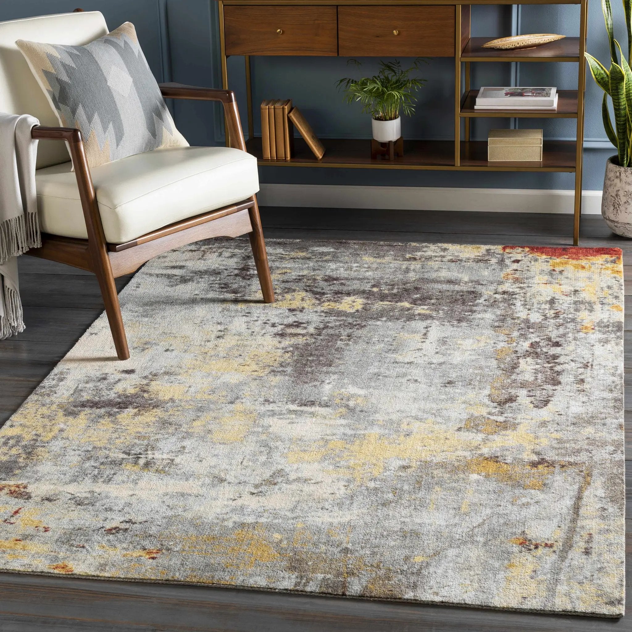 Hobson Abstract Area Rug - Clearance by Boutique Rugs