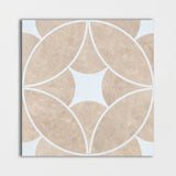Hoja Gracia Polished Marble Decorative 24x24