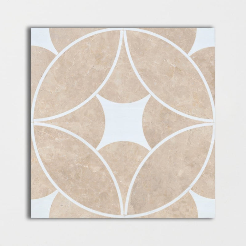 Hoja Gracia Polished Marble Decorative 24x24 Marble Polished 24x24 Decorative