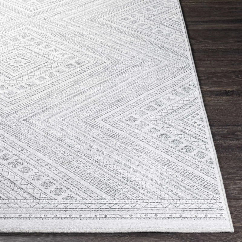 Holytown 5x7 Gray Geometric Rug - Clearance by Boutique Rugs