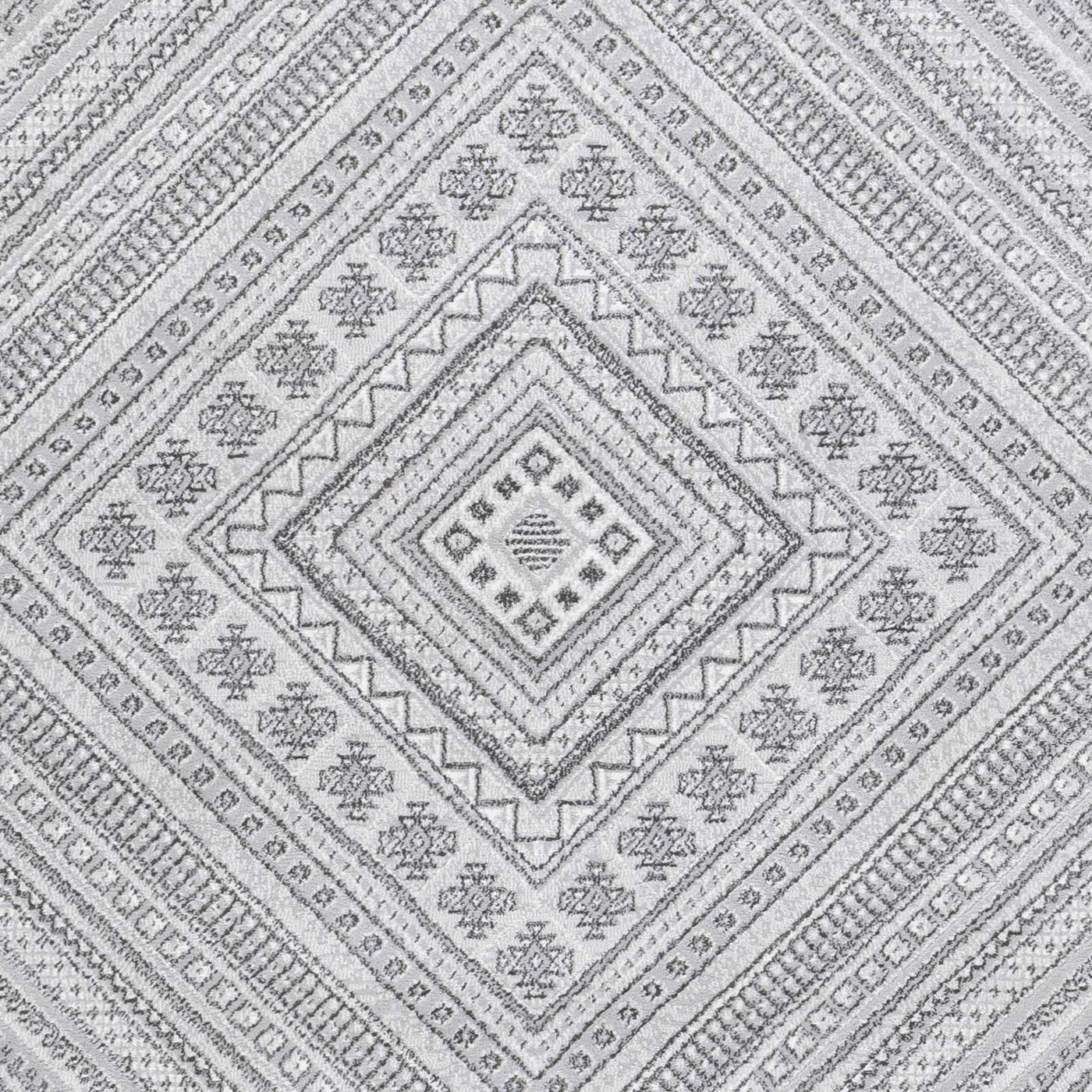 Holytown 5x7 Gray Geometric Rug - Clearance by Boutique Rugs