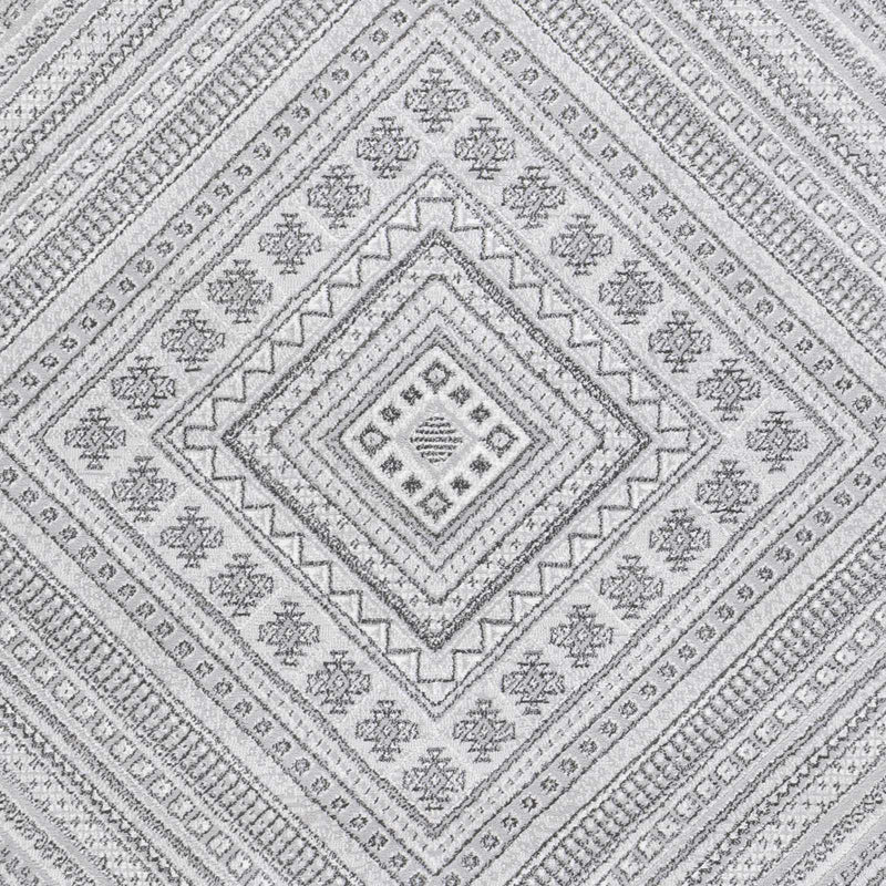 Holytown 5x7 Gray Geometric Rug - Clearance by Boutique Rugs