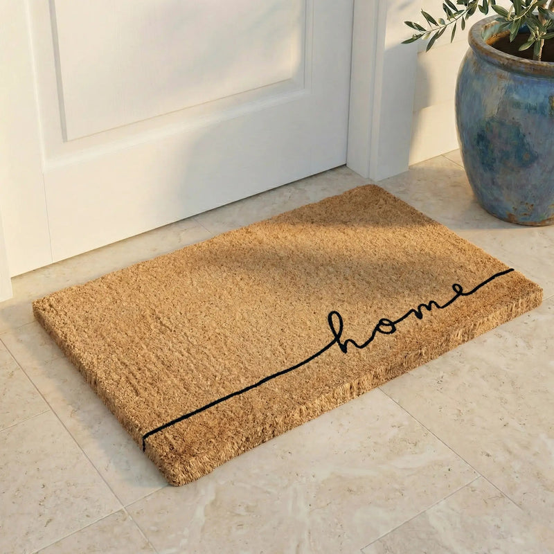 Home Line Art Coir Doormat by Fab Habitat