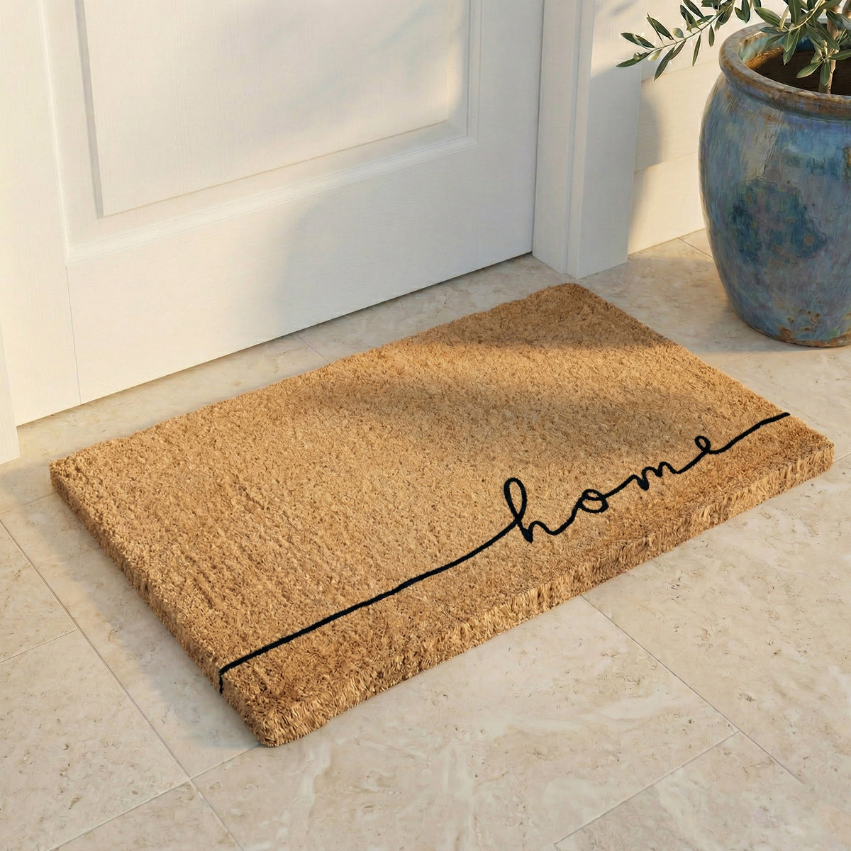 Home Line Art Coir Doormat, photo 3 of 16