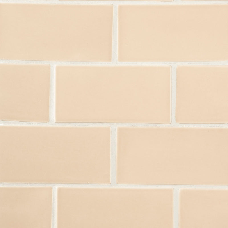 Caramel Glossy Subway Ceramic Tiles 3x6 Ceramic Glossy 6x6 Tiles — 2