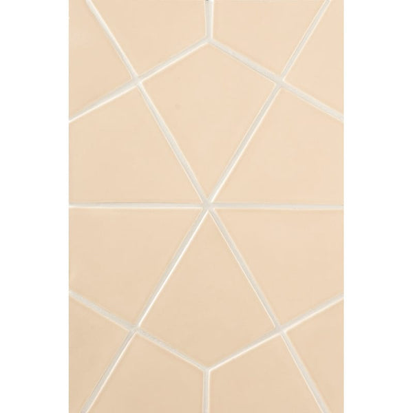 Caramel Glossy Diamante Ceramic Tiles 6x6