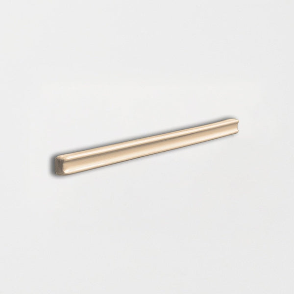Caramel Glossy Pencil Trim Ceramic Moldings 5/8x6