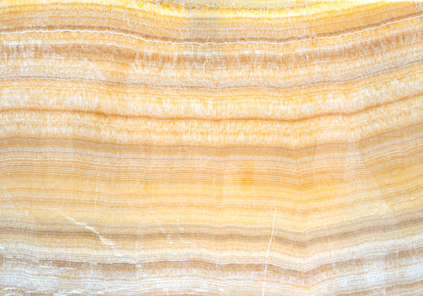 Honey Onyx Veincut Polished Marble Slab Random