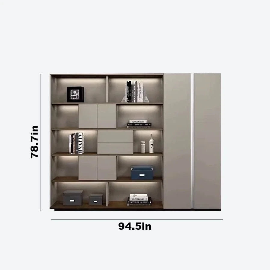 Fenwick · Office Shelves w/ Lighting & Storage, photo 11 of 11