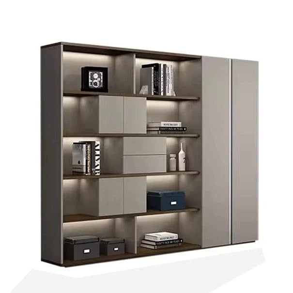 Fenwick · Office Shelves w/ Lighting & Storage, photo 8 of 11