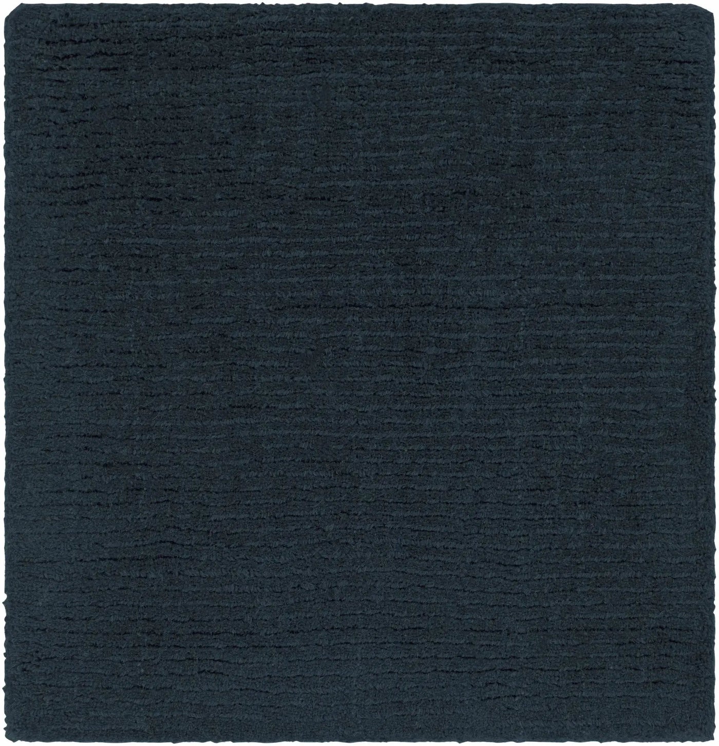 Brockton Solid Dark Blue Wool Rug by Boutique Rugs