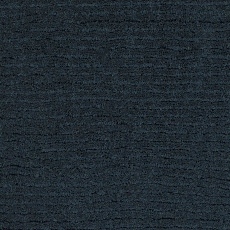 Brockton Solid Dark Blue Wool Rug by Boutique Rugs