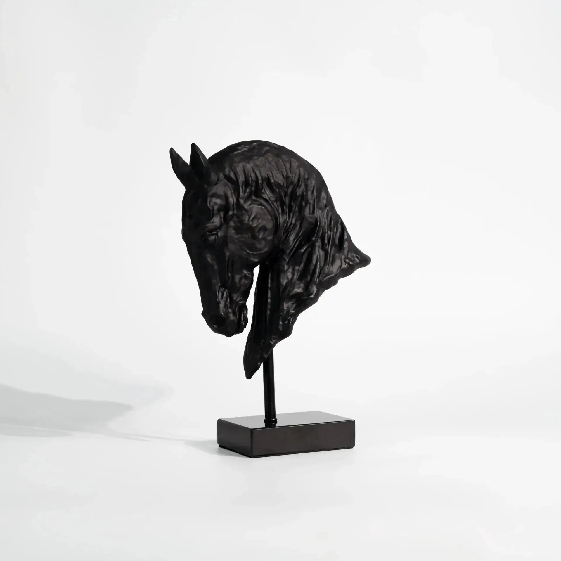 Horse Head - Decorative Black Figurine by House Of Avana