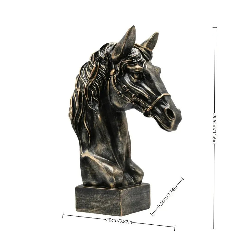 Horse Head - European Style Decorative Large by House Of Avana