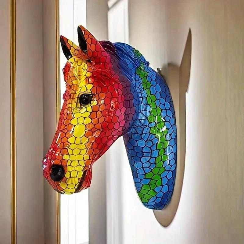 Horse Head - Handcrafted Gold Large by House Of Avana