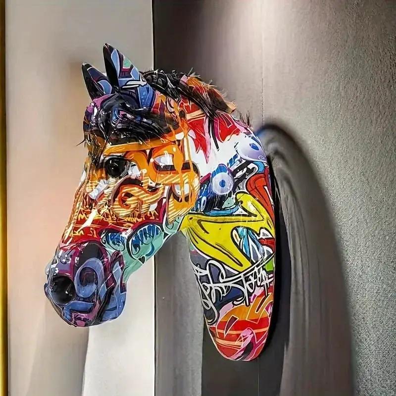 Horse Head - Handcrafted Gold Large by House Of Avana