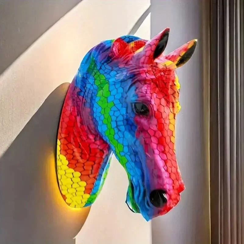 Horse Head - Handcrafted Gold Large by House Of Avana