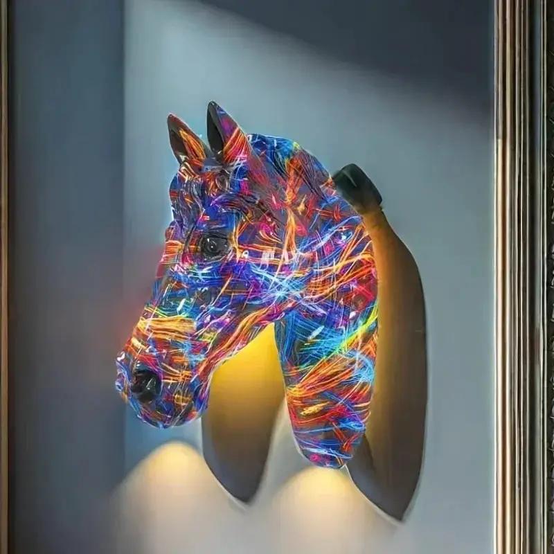Horse Head - Handcrafted Gold Large by House Of Avana