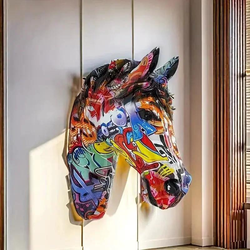 Horse Head - Handcrafted Gold Large by House Of Avana