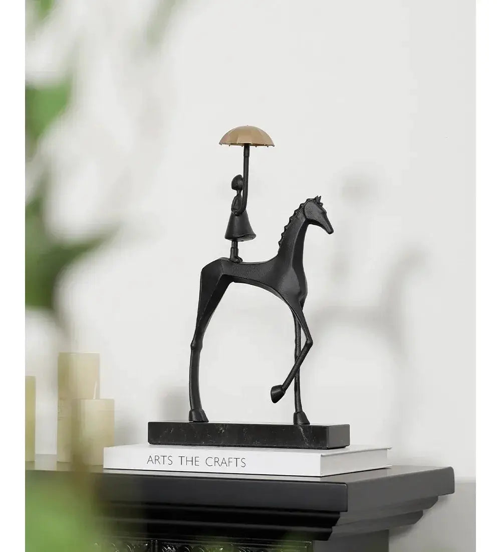 Horse Sculpture - Decorative Horse Figurine by House Of Avana