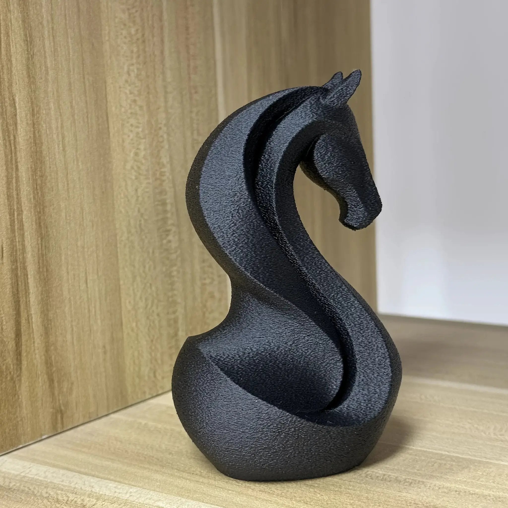 Horse Statue - Decorative Black Indoor by House Of Avana