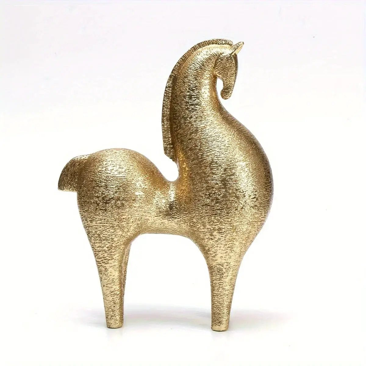 Horse Statue - Modern Geometric Abstract by House Of Avana