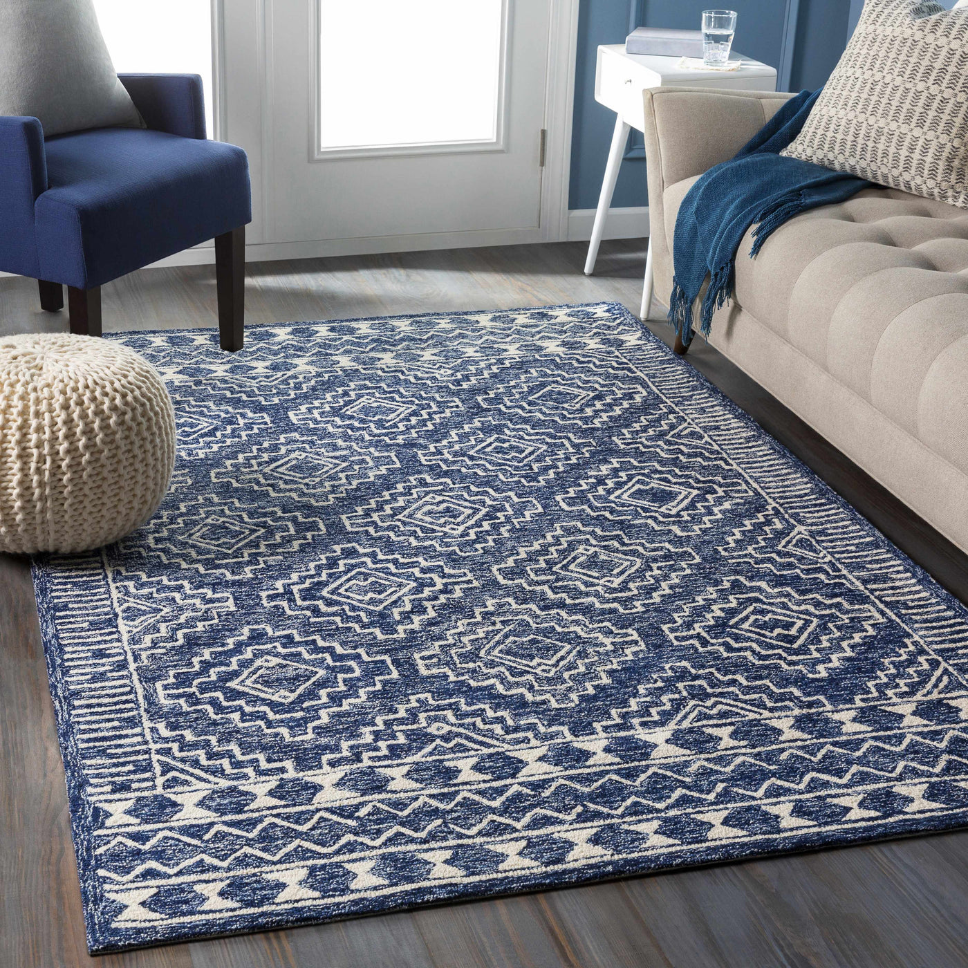 Horton Modern Wool Rug by Boutique Rugs