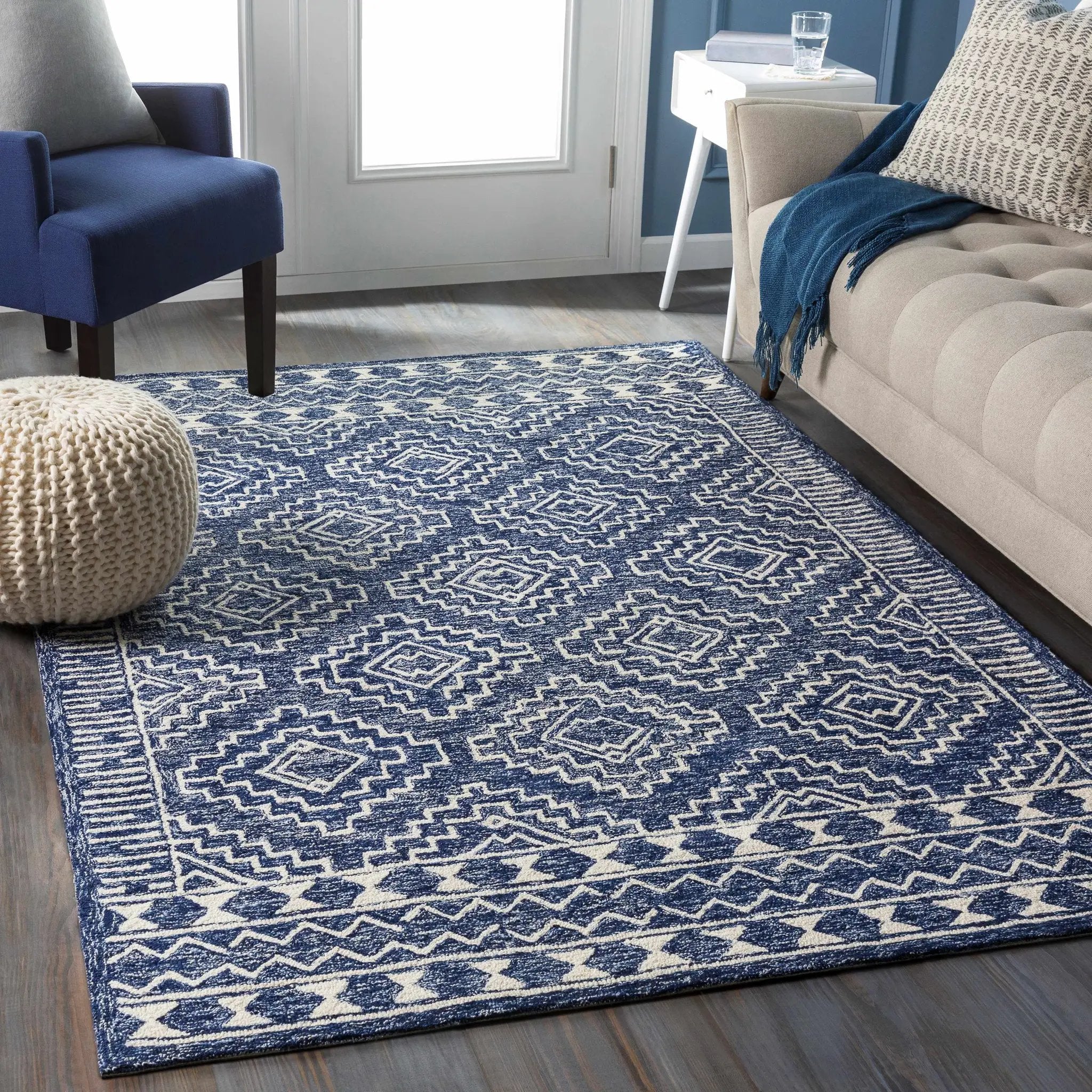 Horton Modern Wool Rug by Boutique Rugs
