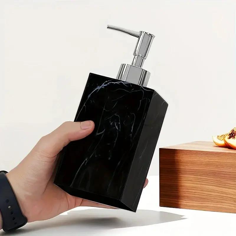 Hotel Bathroom Hand Sanitizer Refillable Bottle Simple and High-end Press Bottle Lotion Bottle Shampoo Shower Gel Empty Bottle by House Of Avana