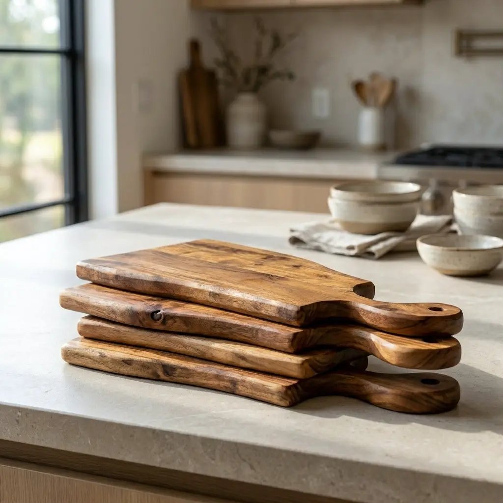 House of Avana Mango Wood Cheese Platter by House Of Avana