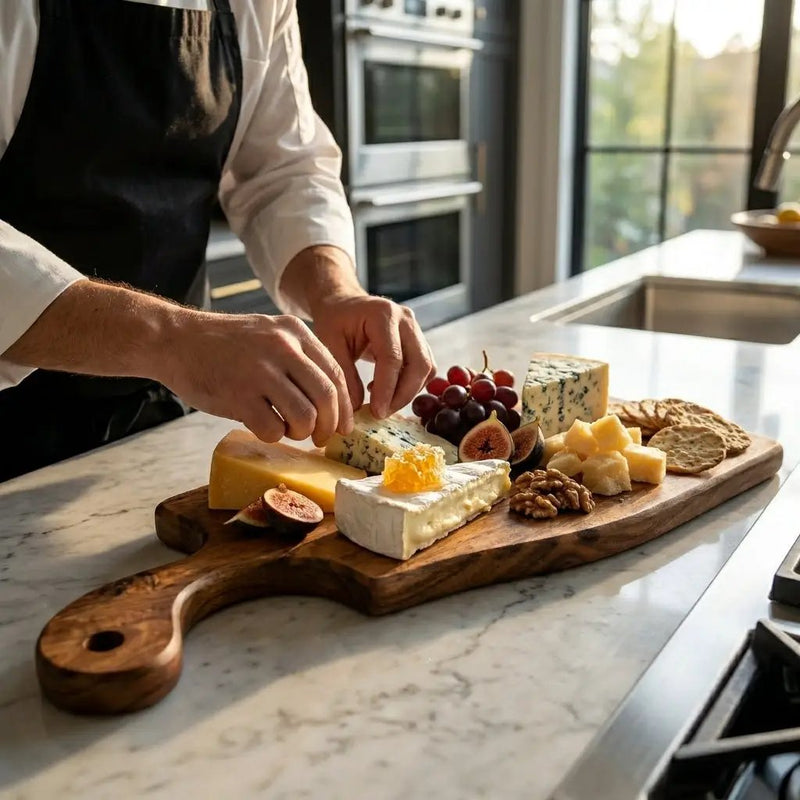 House of Avana Mango Wood Cheese Platter by House Of Avana