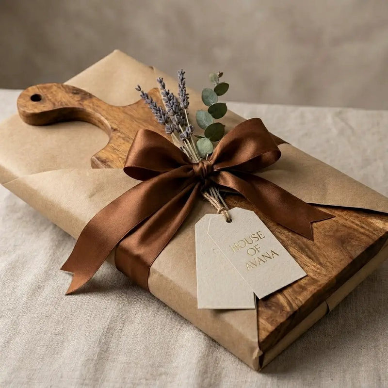 House of Avana Mango Wood Cheese Platter by House Of Avana