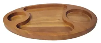 House of Avana Oval Mango Wood Platter by House Of Avana