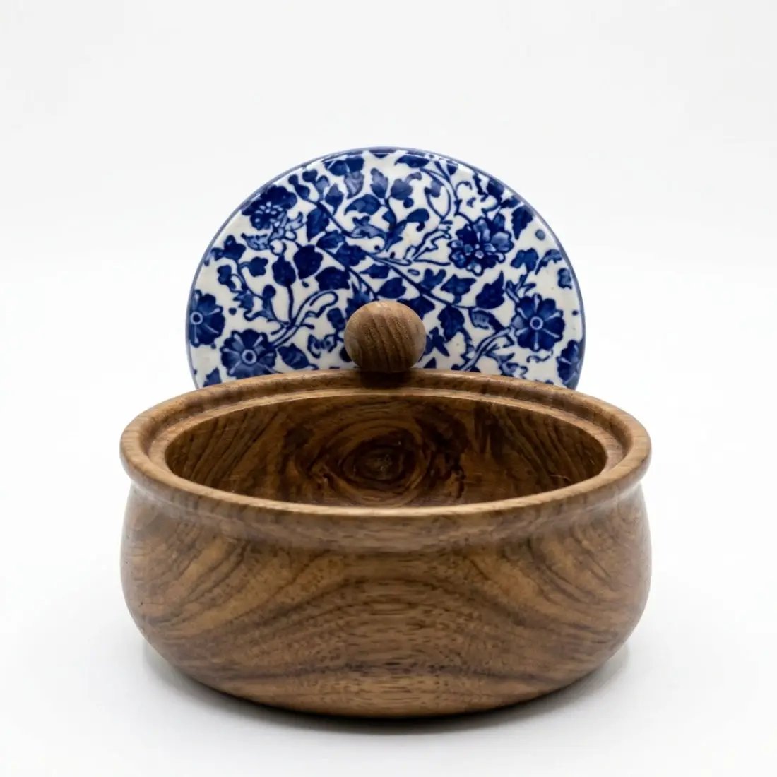 House of Avana Small Mango Wood Chapati Box by House Of Avana