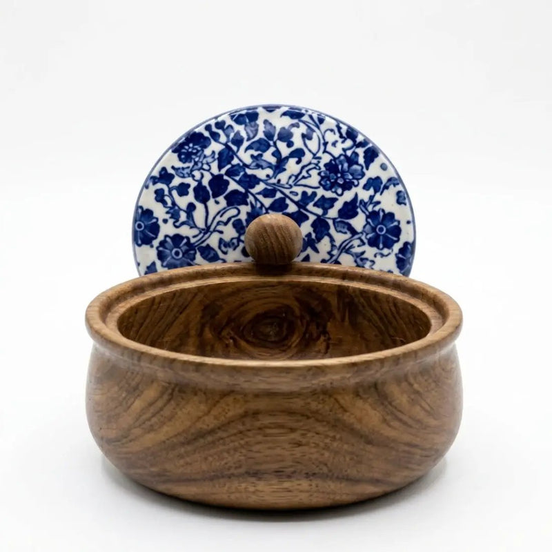 House of Avana Small Mango Wood Chapati Box by House Of Avana