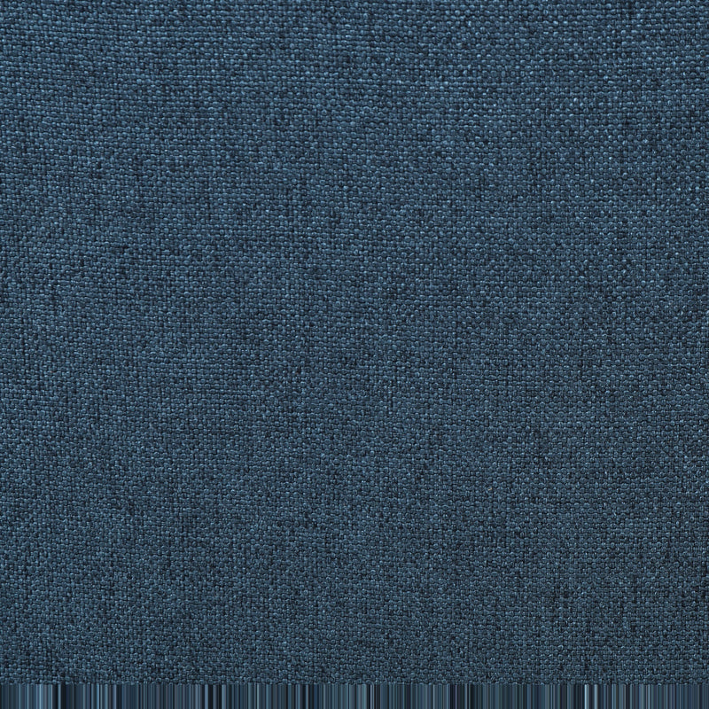 Navy Blue Fabric Club Chair with Nailhead Trim and Birch Wood Legs, photo 10 of 11